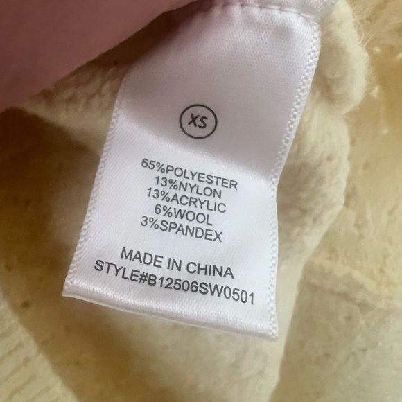 Fashion Nova Lemon Yellow  knit Cardigan - Picture 9 of 9